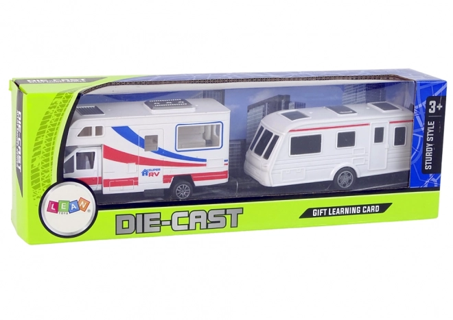 Camper and Camping Trailer Set