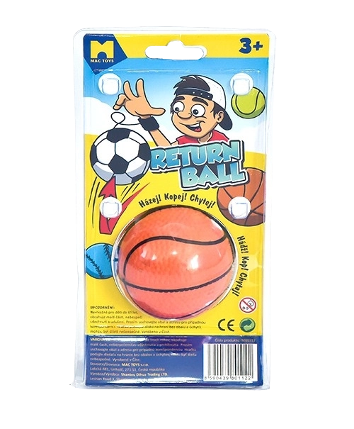 Rubber Ball on Elastic String Toy