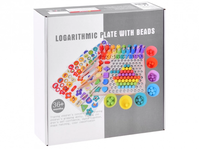 Wooden Counting Learning Puzzle Set