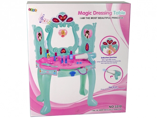 Mint Vanity Set with Lights and Sounds