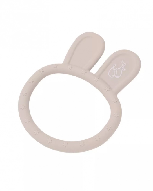 Silicone Teether Beige Bunny