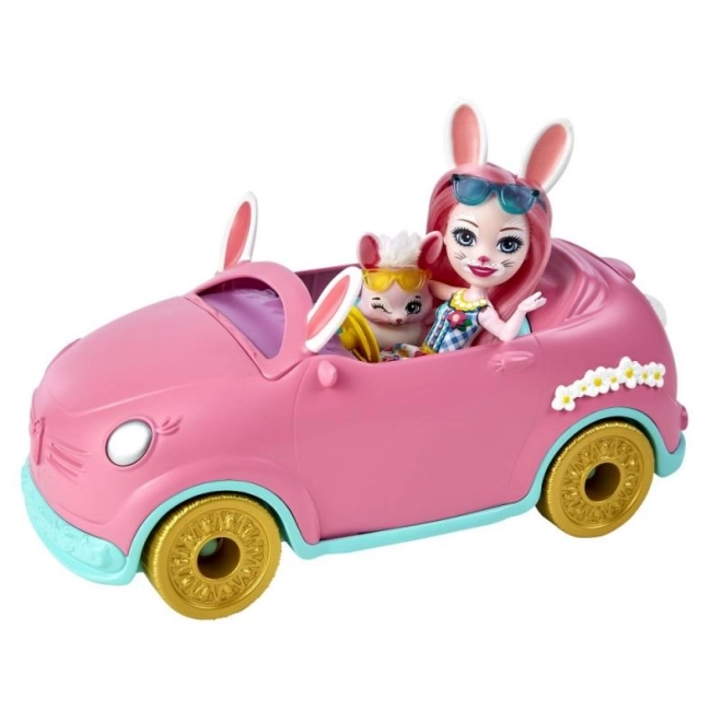 Enchantimals Bunny Car with Bree Doll and Accessories