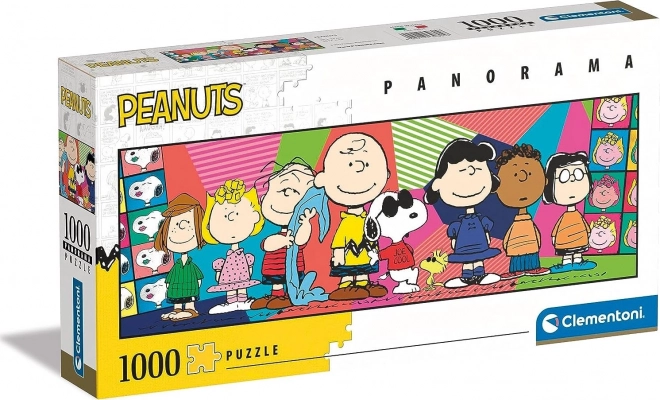 Clementoni panoramic puzzle Peanuts 1000 pieces