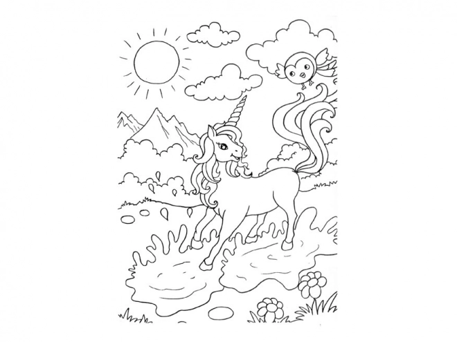 Unicorn Coloring Book for Kids