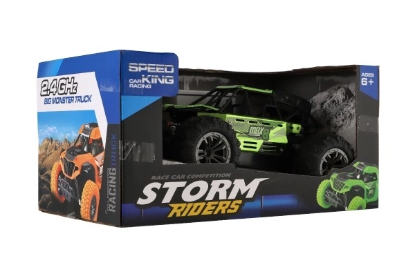 Remote Control Off-Road Green Buggy