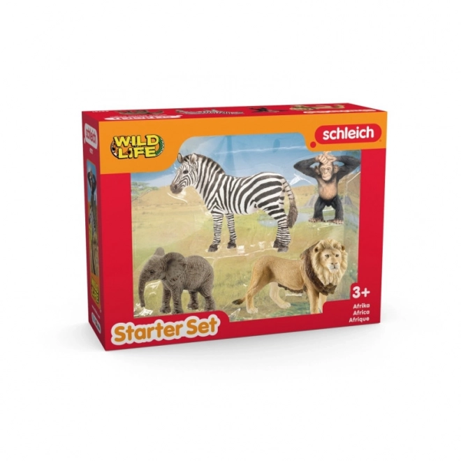 Wild Life African Animals Figurine Set