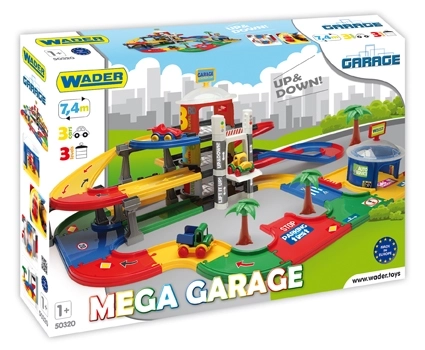 Wader Mega Garage 3 Floors with 3 Cars