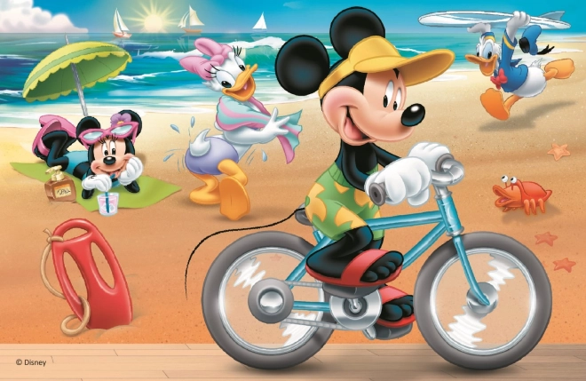 Mickey Mouse Beach Adventure Puzzle