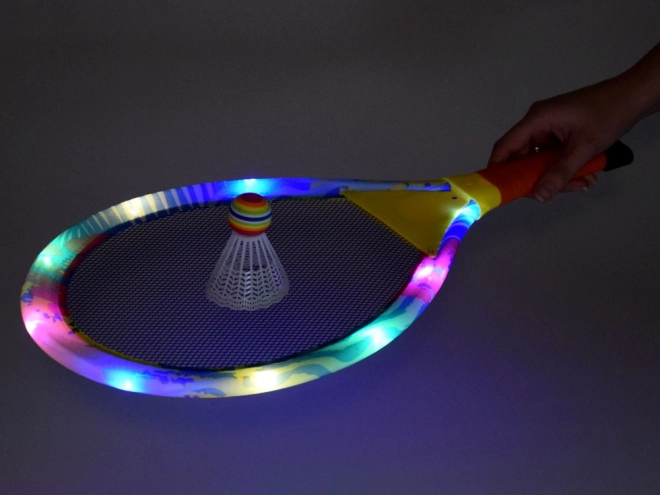 Glowing Badminton Rackets