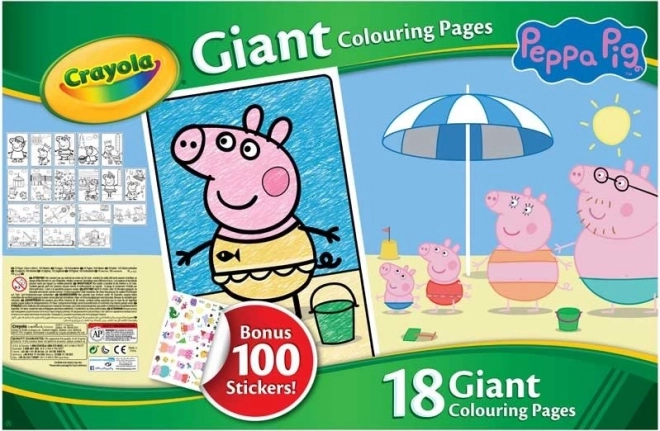 Crayola Peppa Pig Mega Coloring Book