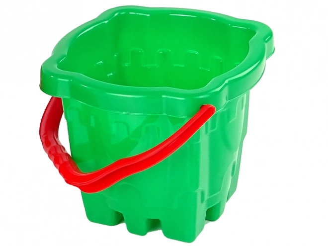 Sand Castle Bucket Green