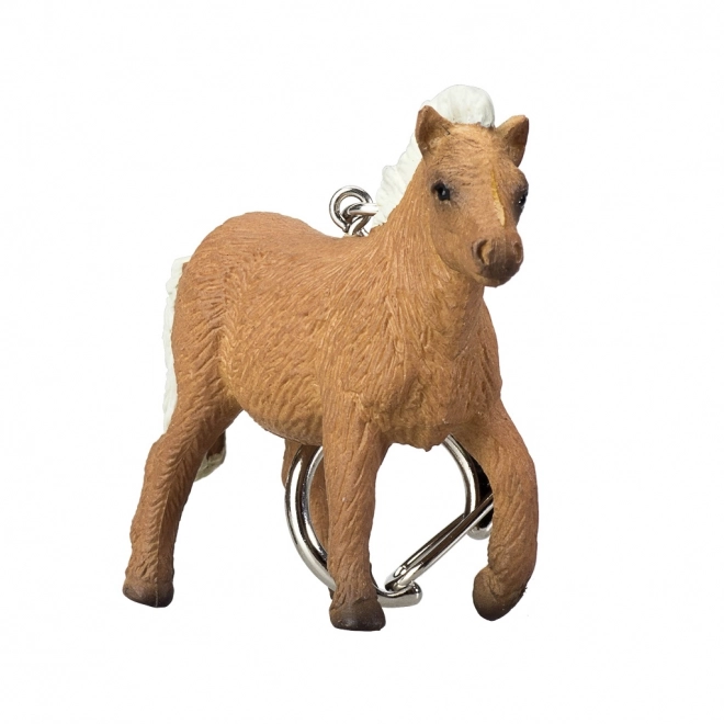 Shetland Pony Foal Keychain