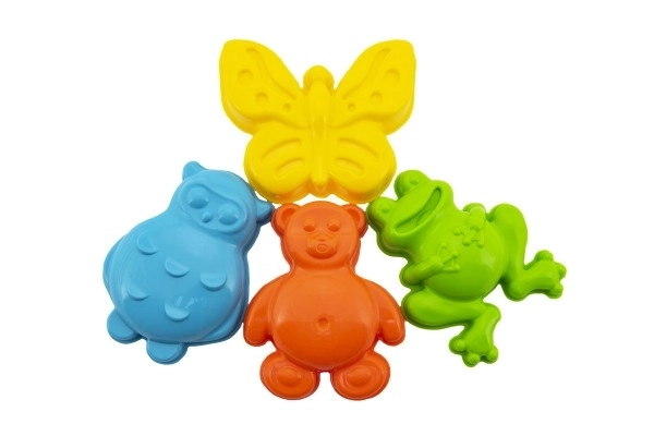 Sand Molds Animal Shapes - 4 Pieces