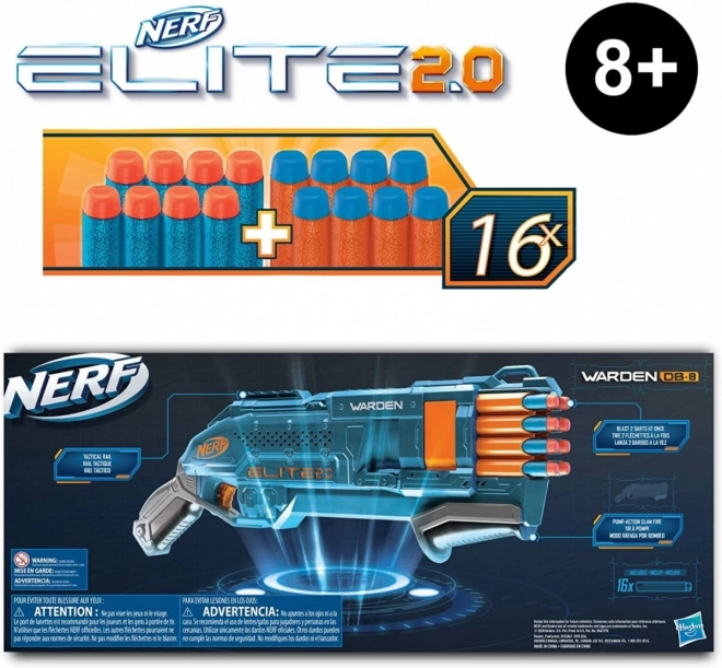 Nerf Blaster Warden DB-8 Elite 2.0