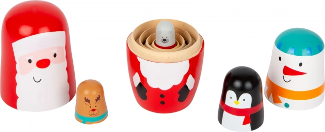 Christmas Nesting Dolls Set