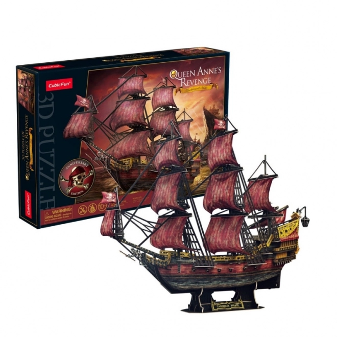 3D Puzzle Queen Anne's Revenge Anniversary Edition