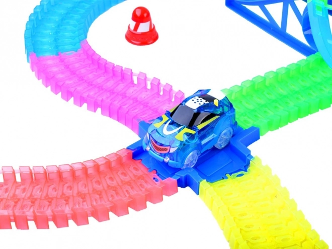 Fluo Racetrack Toy Car with Remote Control