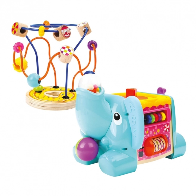 Bino Motor Skills Elephant Cube