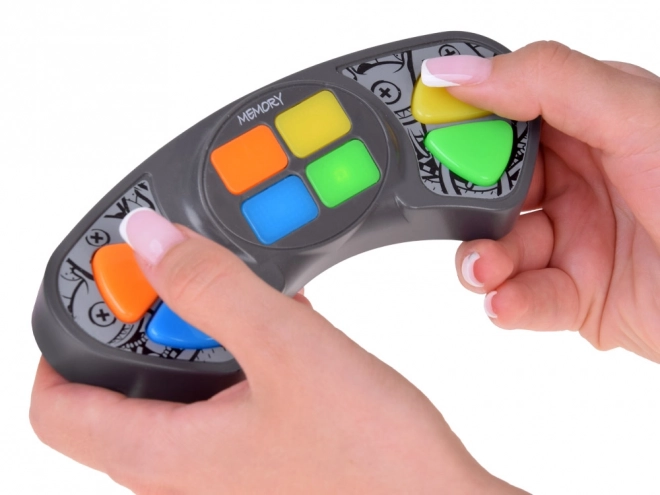 Electronic Memory Game with Colorful Buttons