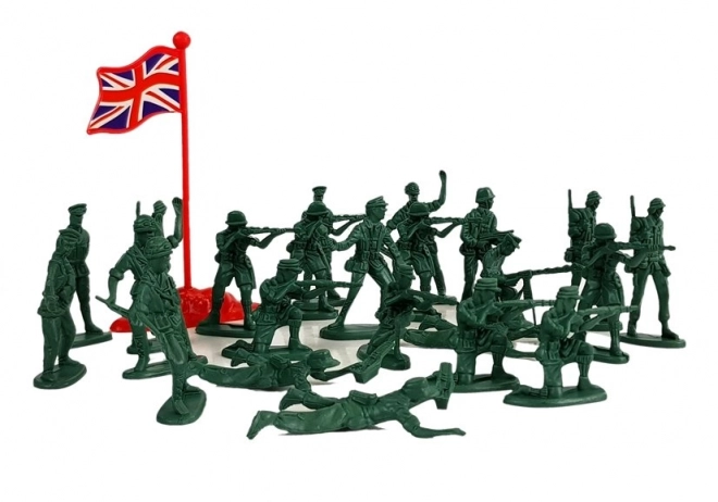 Large Military Soldier Figurine Set 100 Pieces