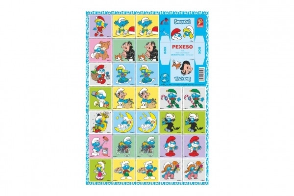 Smurfs Memory Card Game