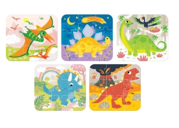 Dinosaur Puzzle Set