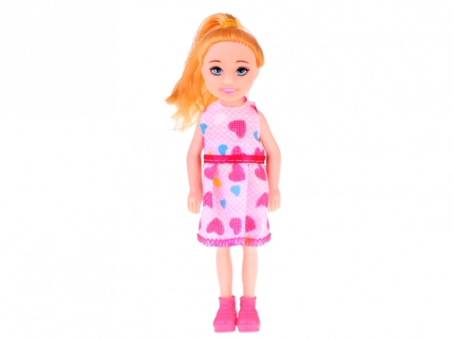 Charming Mini Doll in Dress 13cm