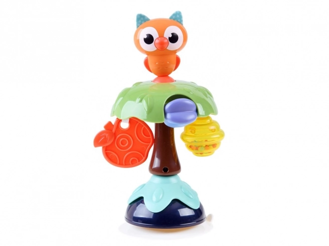 Magical Owl Baby Rattle with Suction