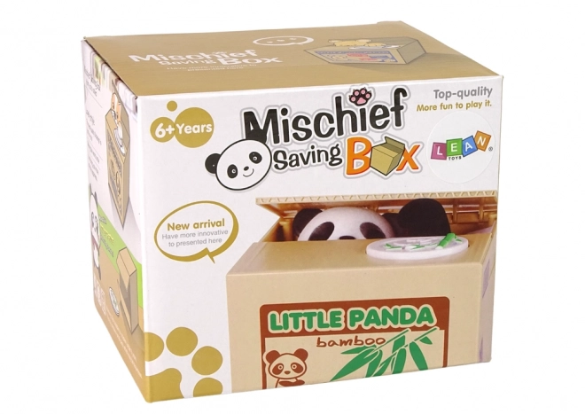 Panda Money Box for Saving Education