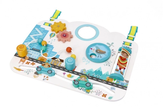 Activity Board for Toddlers Adam Toys