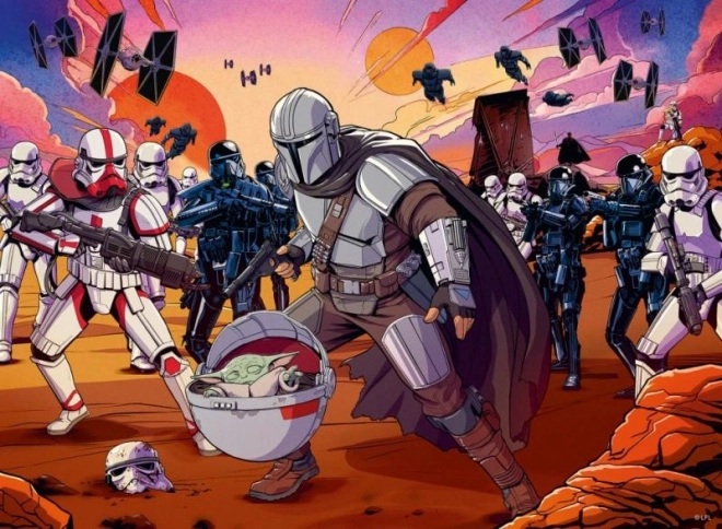 Mandalorian XXL Puzzle by Ravensburger