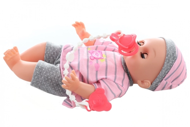 Crying Baby Doll with Sounds and Accessories