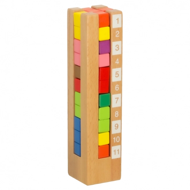 Colorful Wooden Montessori Building Blocks