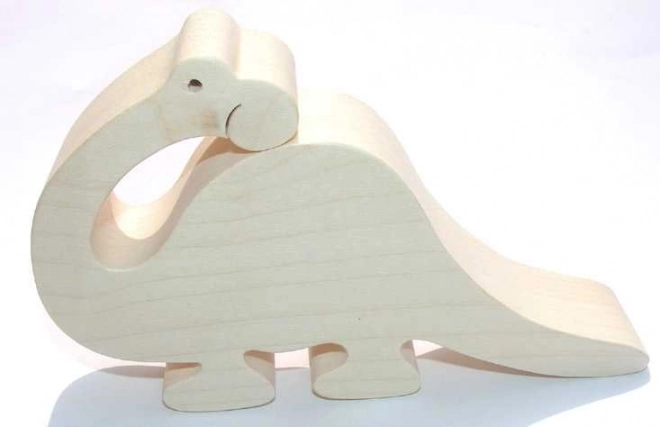 Wooden Dinosaur Toy Brontosaurus