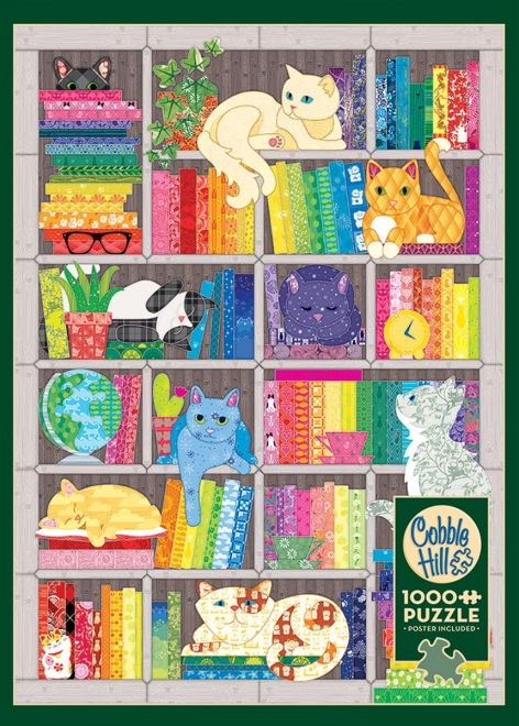 Cobble Hill Puzzle Rainbow Cats 1000 Pieces