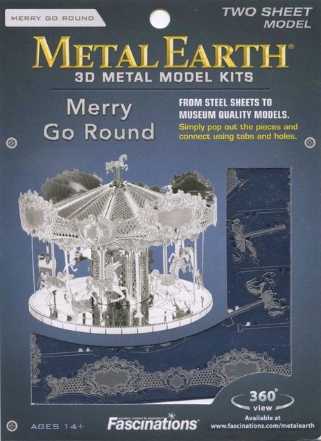 Metal Earth 3D Puzzle Carousel