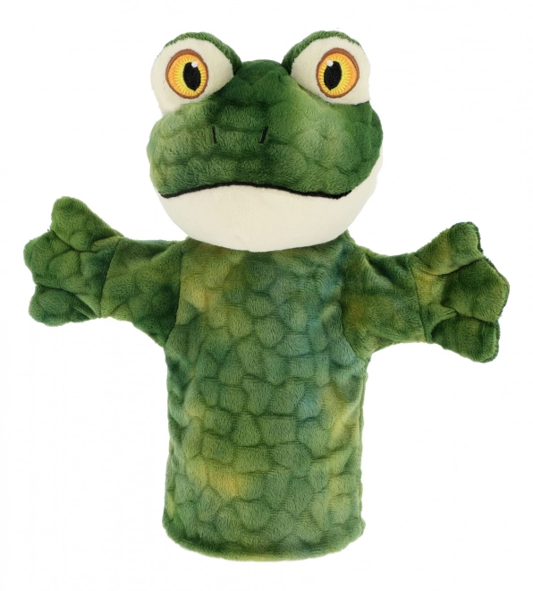 Eco Plush Hand Puppet Frog by Keel Toys