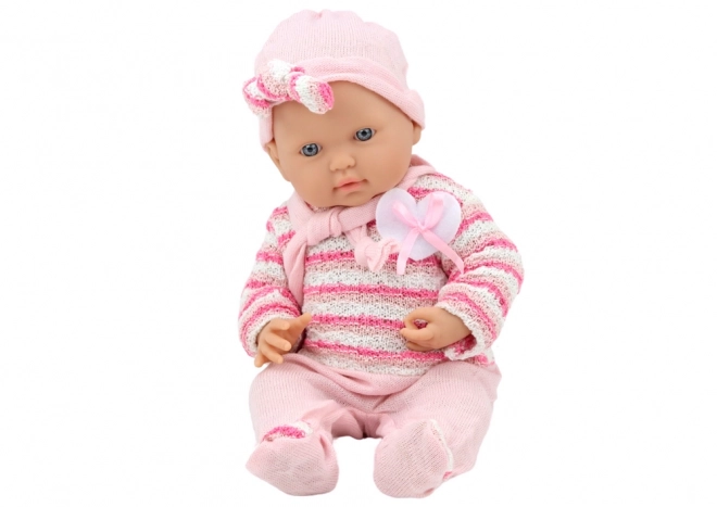 Baby Doll with Pink Outfit and Accessories