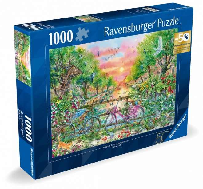 Ravensburger kola in amsterdam puzzle 1000 pieces