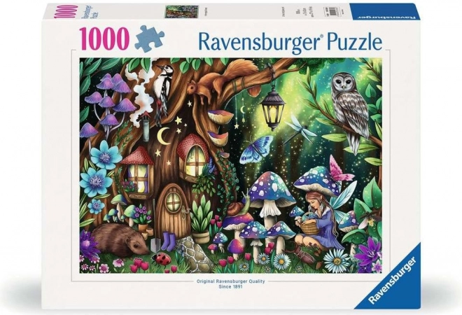 Ravensburger puzzle in the enchanted forest 1000 pieces