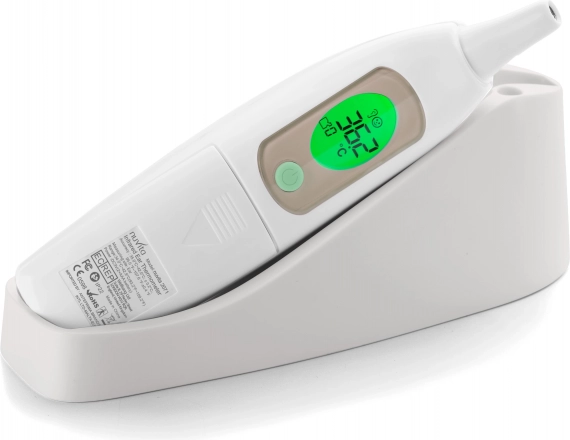 Termometro auricolare digitale con supporto