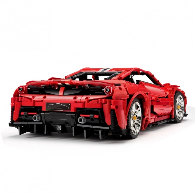 Red Sports Car Building Blocks