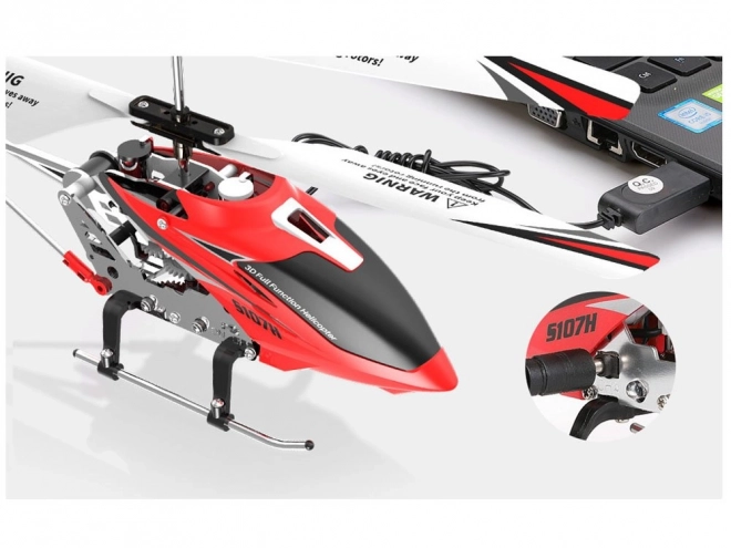 Syma S107H Remote Controlled Helicopter – Red