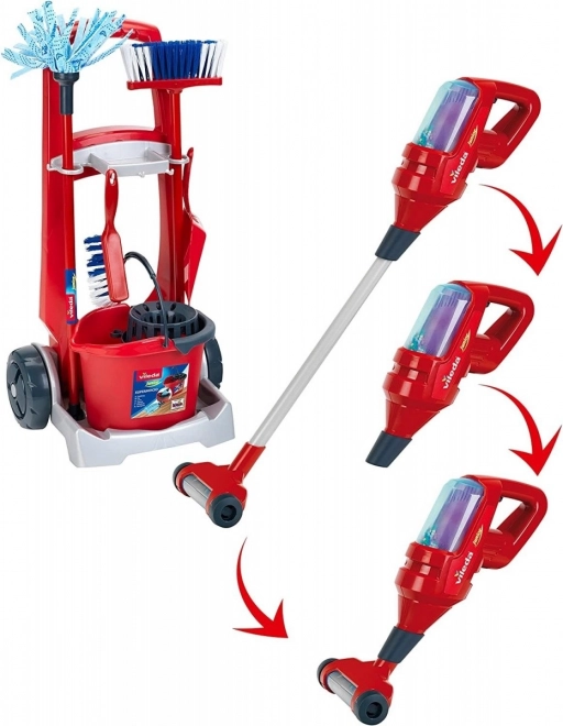 Cleaning Cart with Vacuum Cleaner Vileda