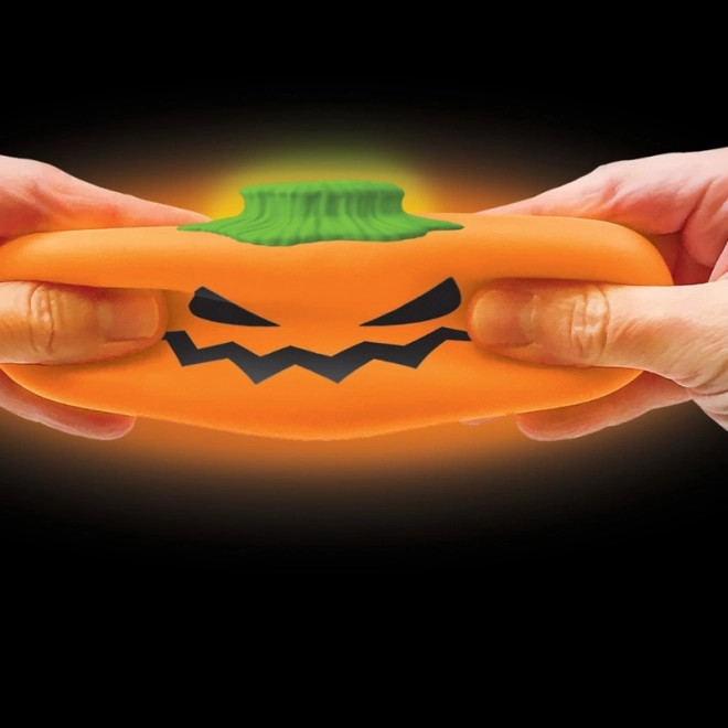 Schylling NeeDoh Glow in the Dark Halloween Pumpkin