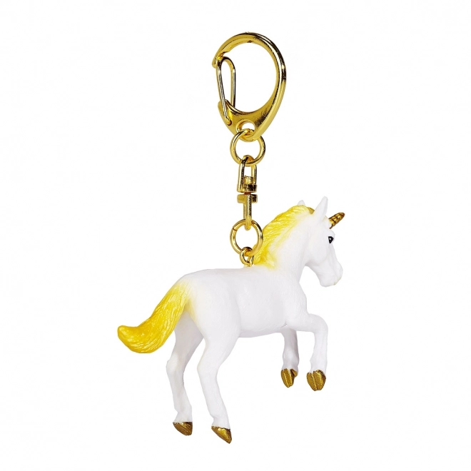 Mojo unicorn keychain yellow