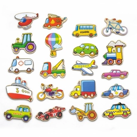 Wooden Magnetic Transport Set