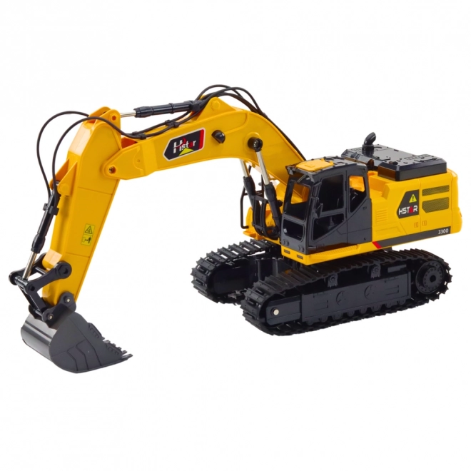 Fun Remote Control Track Excavator with 6 Channel 27 MHz Remote Control