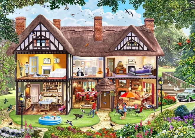 Obojestranske puzzle 2v1 za dvojno zabavo