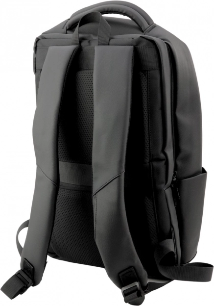 Urban business backpack with USB black 16 L